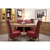 Homestyle Trend Oak Furniture Small Dining Table 125cm